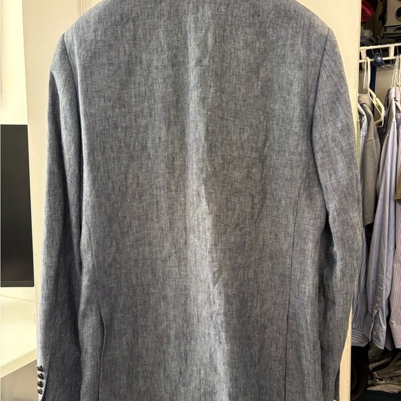 J. Crew Thompson Light Blue Blazer, 40R - Picture 2 of 5